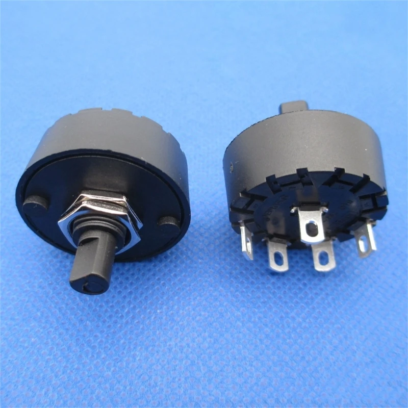 1PC Plastic Bands Switch Multi-Positional Small Size Rotary Designed Switch Plastic Material Perfect for Blender Fans Grills