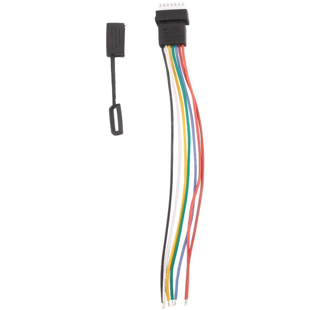 

ABXE-10PCS RC Aircraft 6S Balance Head With Cap Extension Charging Cable Lead Cord 10Cm DIY For Li Po Battery