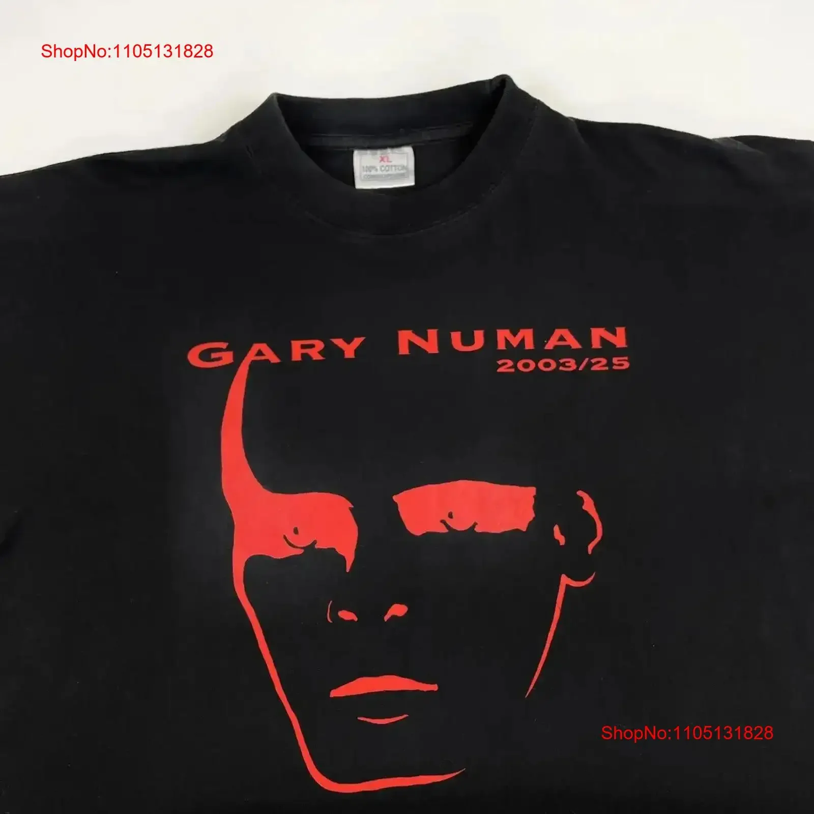 تي شيرت كلاسيكي لجولة غاري نومان للحفلات الموسيقية من S إلى 5XL BO1480 عتيق مغسول أنيق قابل للتنفس ومتعدد الاستخدامات جرافيك غير رسمي