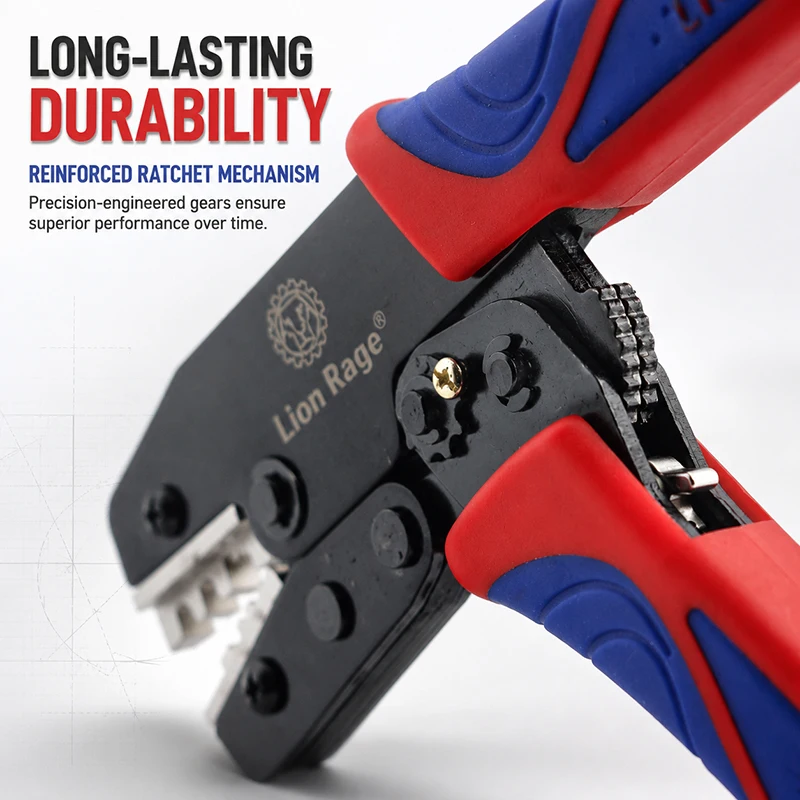 2546B MC4 PV Crimpwerkzeug-Set Ratschen-Crimper für 2,5-6mm² 10-14AWG Solarkabel-Abisolierer & MC4-Schlüssel für Solarpanelsysteme – Detail 8