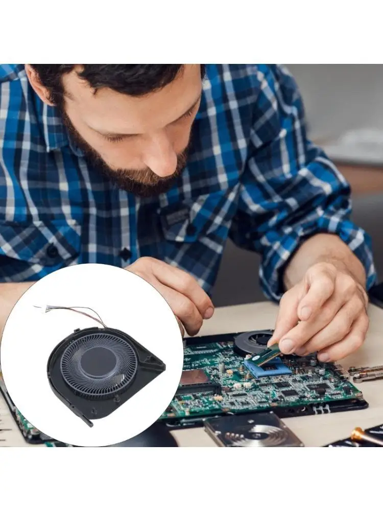 

652F CPU Cooling Fan Heatsink Laptop Graphics Card Cooling Fan For T470 Laptop