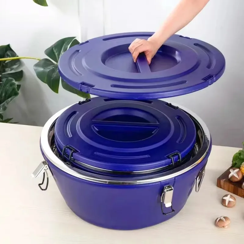 

Direct Fashion Three-Piece 15L-26L-36L Stainless Steel Double Insulated Leak-proof Ice Bucket Cooler Set for Wine and Beer