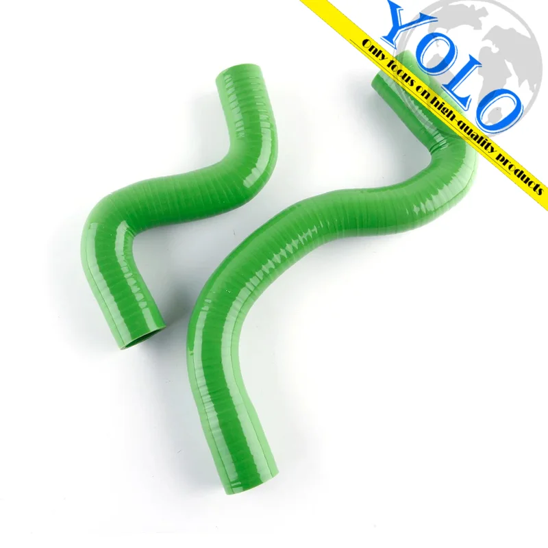 For TU5JP4 Peugeot 206 1.6L 16V 1998 - 2007 Manul 1999 2000 2001 2002 2003 2004 2005 2006 Radiator Silicone Hoses Kit Tubes 2Pcs