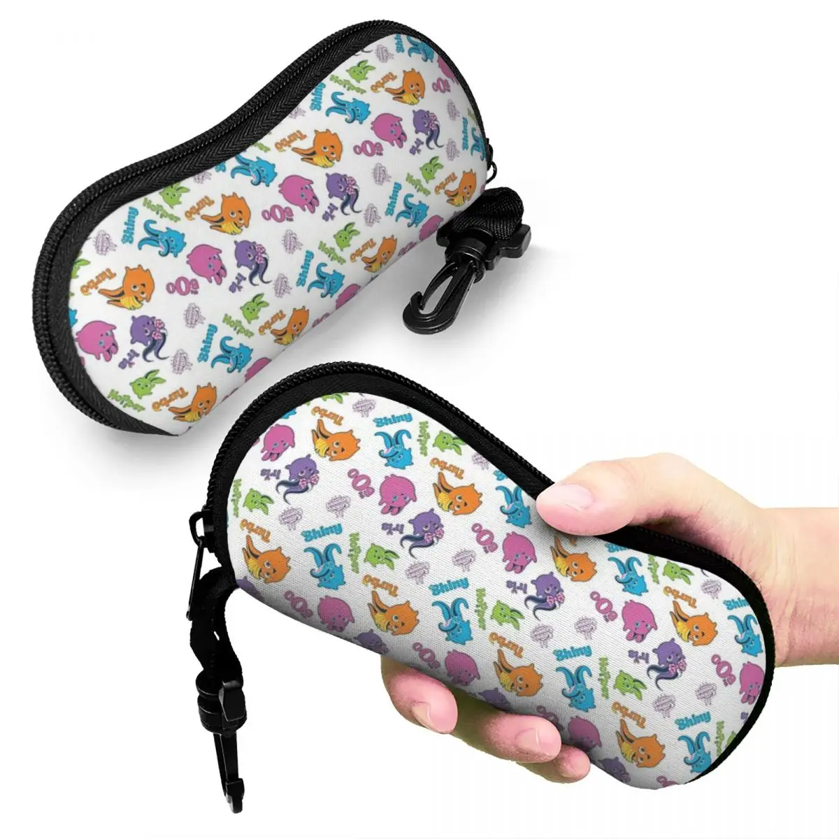 

Sunny Bunnies Shell Glasses Case Protective Sunglasses Box Women Men Soft Eyeglass Bag Pouch