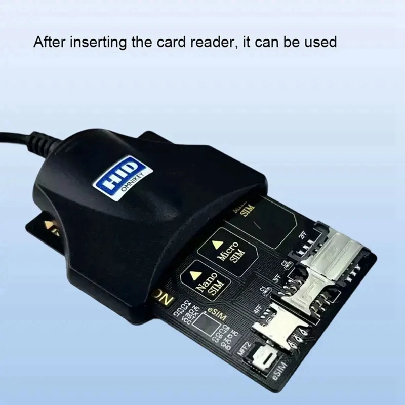 Tarjeta de prueba adaptadora 4 en 1, adaptador de tarjeta inteligente para teléfono móvil, prueba de apertura de tarjeta compatible con Mini SIM/Micro-SIM/Nano SIM/ESIM-A57M