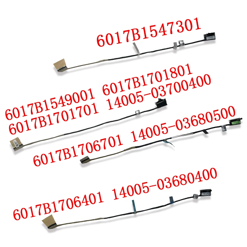 New Laptop LCD Cable for ASUS G713 G513Q G513QM G513QS 6017B1547301 6017b1549001/6017B1701801/6017B1701701/14005-03700400