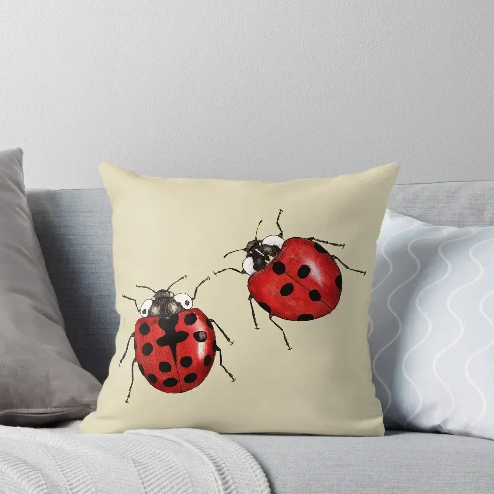 

Ladybirds Throw Pillow Luxury Cushion Cover Pillowcase Cushion Decorative pillowcase autumn decoration pillow