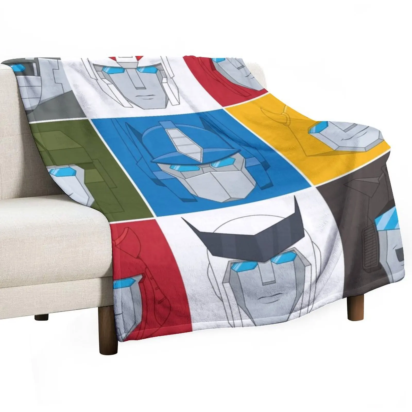 

Autobot Nine Throw Blanket funny gift Large Quilt Multi-Purpose Blankets