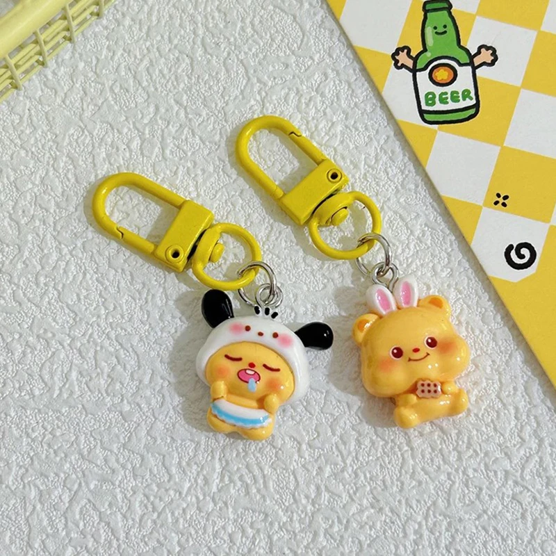 Baby Backpack Suspenders Clip Elastic Fashion Bear Strap Clip Children Anti-slip Shoulder Clip Pants Strap Clip Fixed Buckle