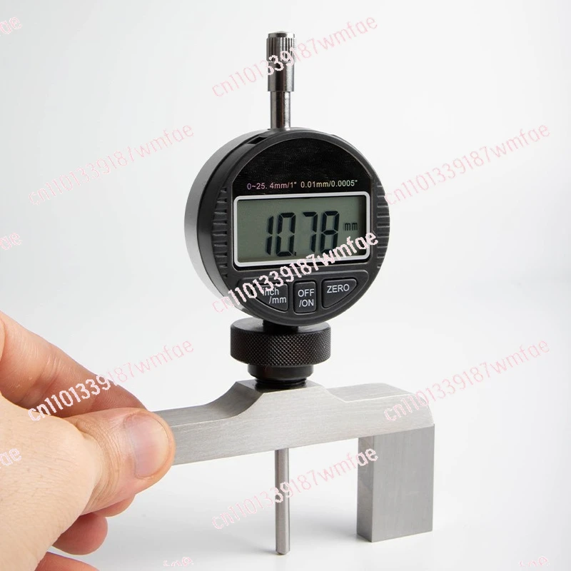 Digital depth gauge, electronic  gauge depth dial meter 1000-minute  gauge 0-30mm round tip probe