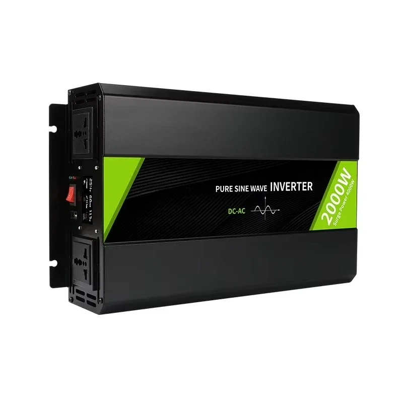 2000W power inverters DC 12V 24V 48V to AC220V 230V 240V 110V 120 pure sine wave inverters