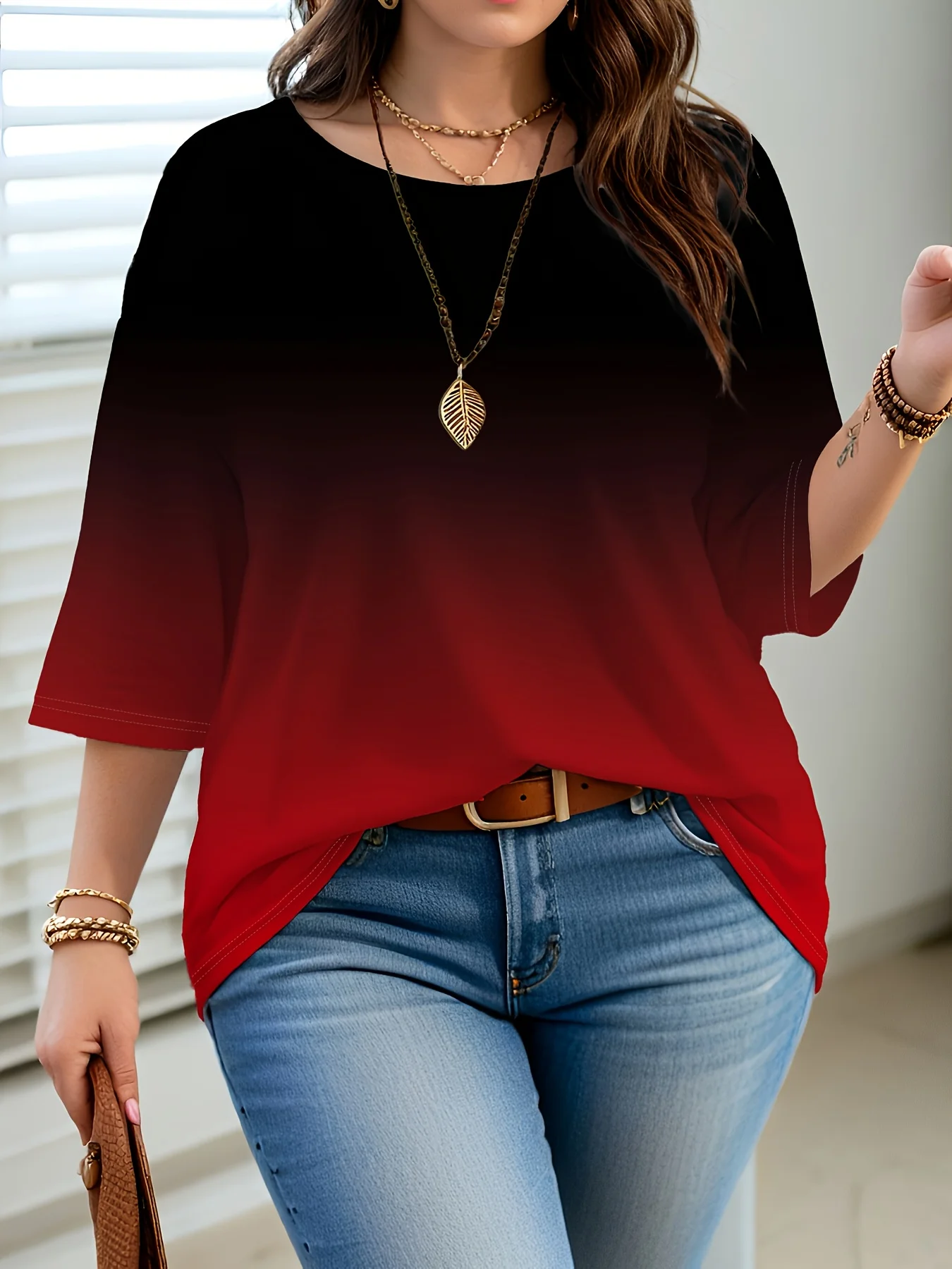 Thumbnail 3 - #28 Latest Plus Size Casual Tops Offers