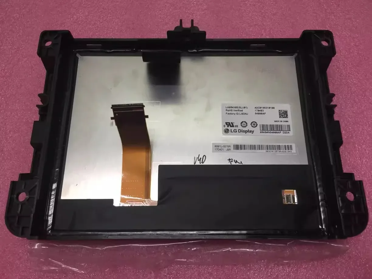 Spotlight   LAJ084T001A LA084X02SL01 LA084X01SL018.4 Inch Display with Frame Car Navigation LCD Screen with Touch