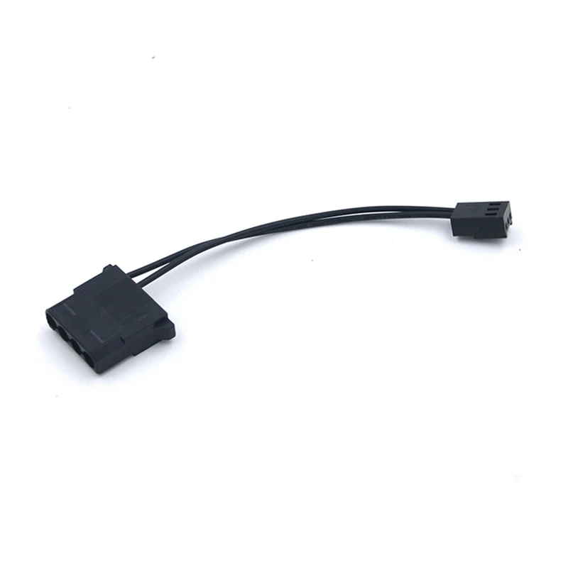 10Pcs IDE To 3 Pin Fan Power Cable Molex D Plug Power To 3 Pin Connector Computer PC Cooling Convertor Cable