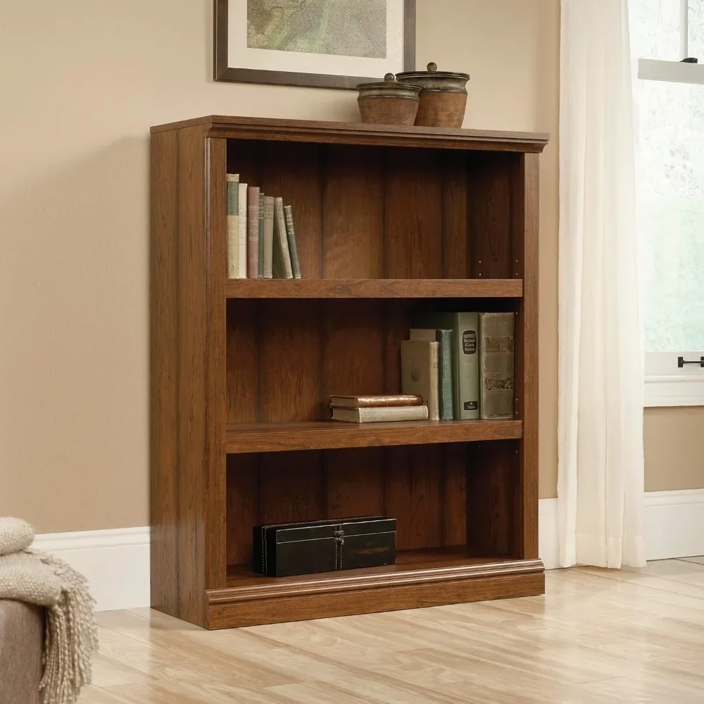 Miscellaneous Storage 3-Shelf Bookcase/ Book shelf, Washington Cherry finish