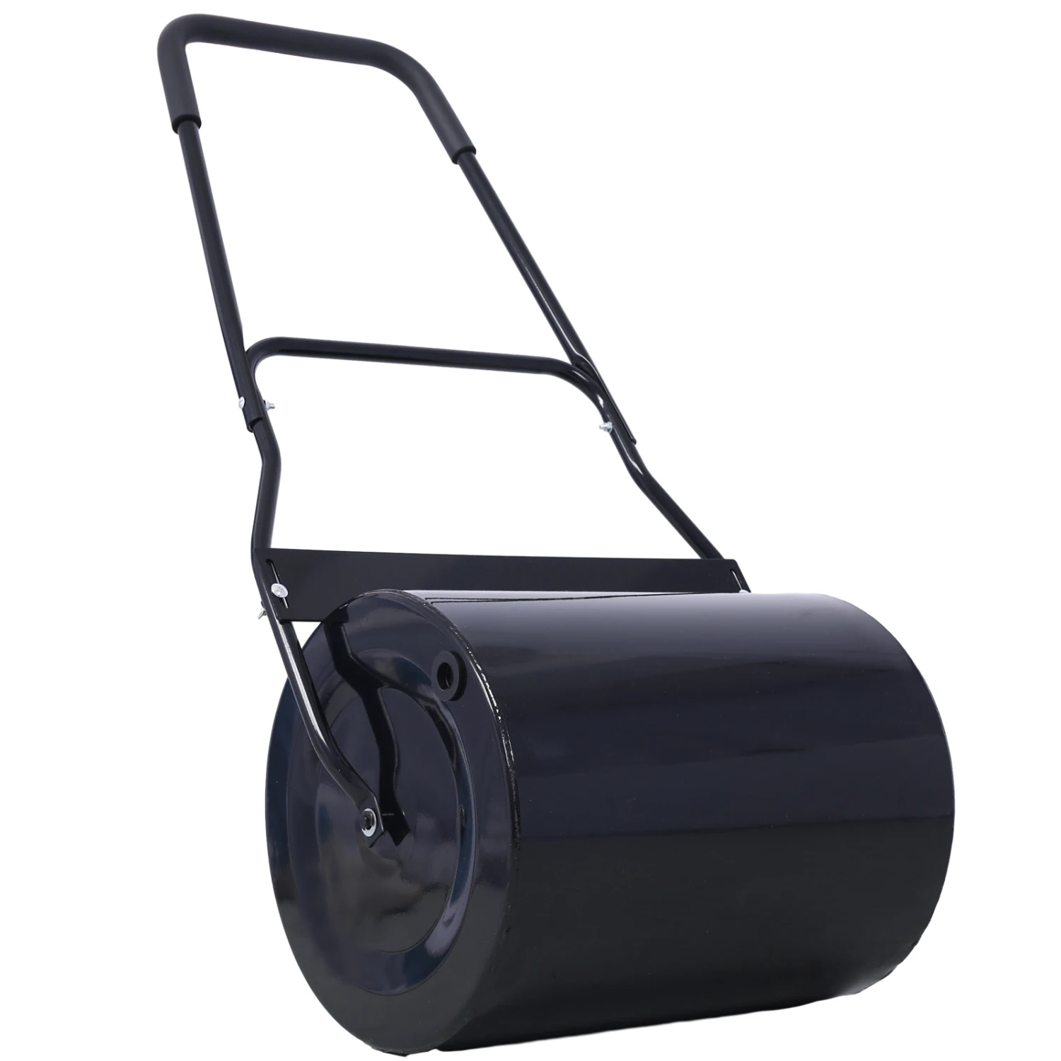 

Lawn Roller, 16 Gallon Heavy-Duty Tow Behind Water/Sand Filled Sod Drum Roller for Garden Yard Park