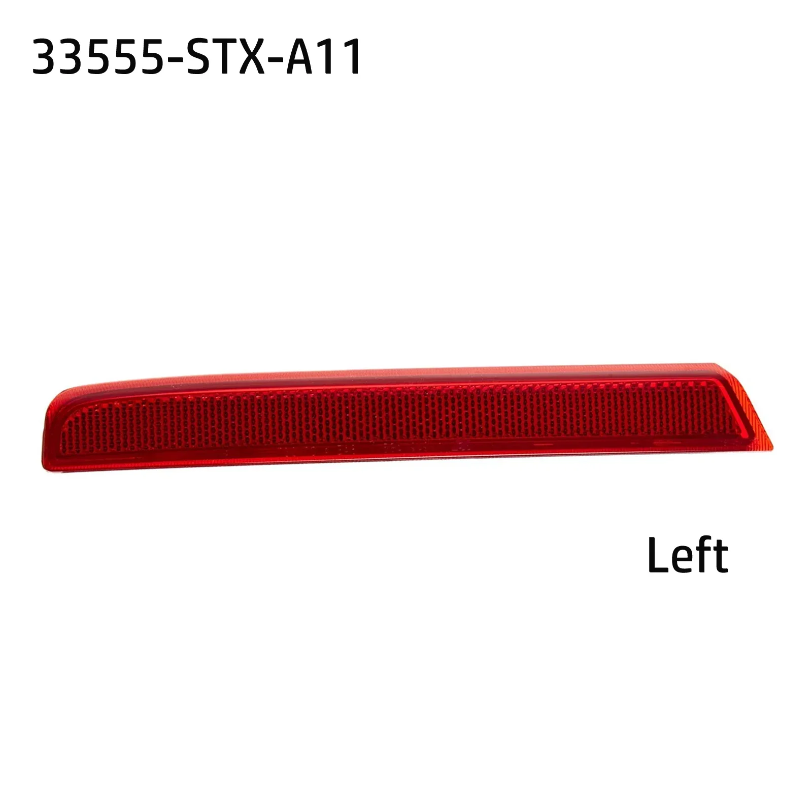 

Car Left Rear Reflector Bumper Trim Car Light Reflective Strips Cover For Acura For MDX 2010-2013 33555STXA11 Car Accessories ﻿