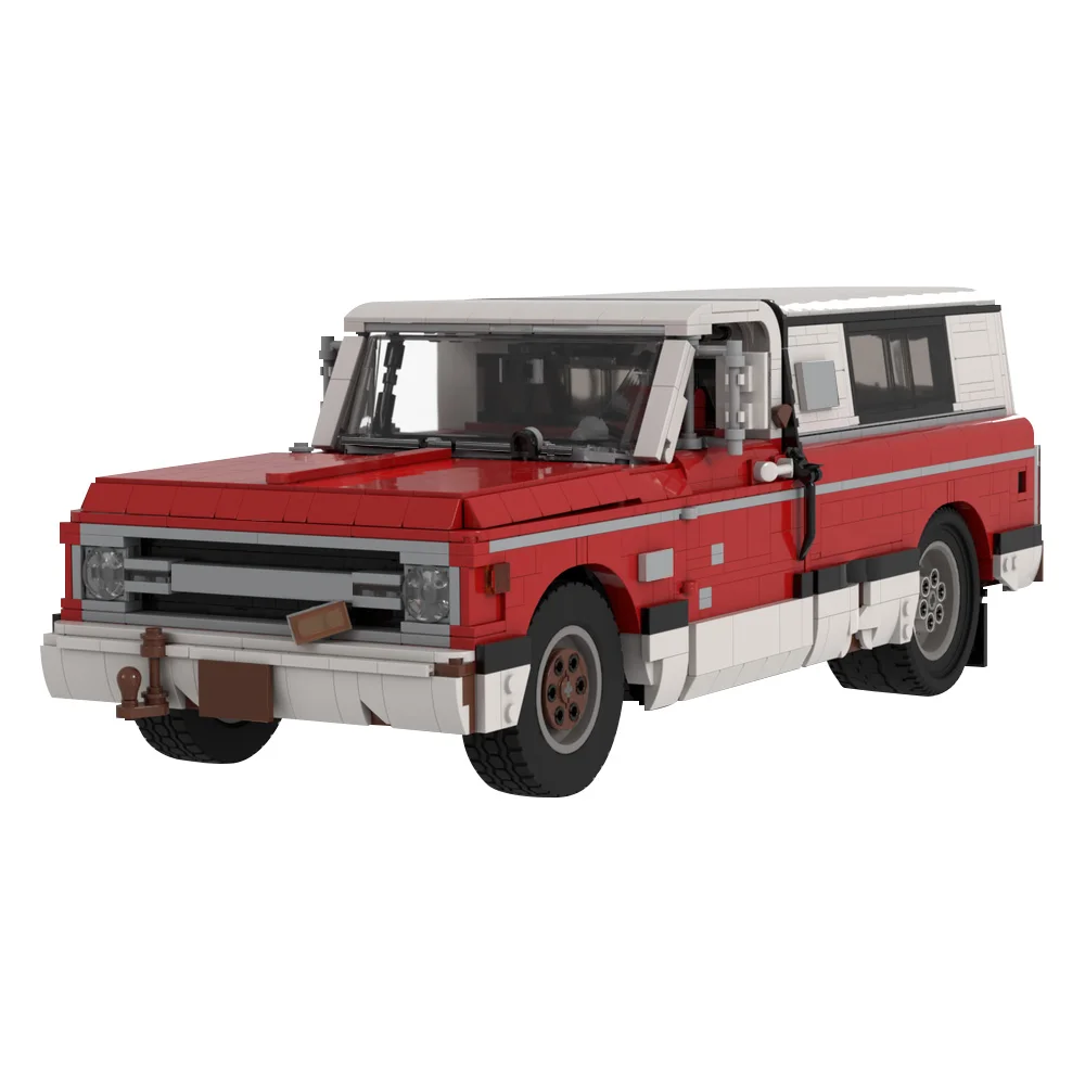 

MOC-197975 Farmtruck Building Blocks Blocks Toy Children's Birthday Gift