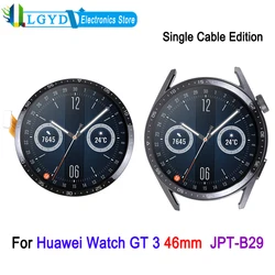 Single Cable AMOLED Screen For Huawei Watch GT 3 46mm JPT-B29, 1.43-inch LCD Display Touch Screen Full Assembly Replacement Part
