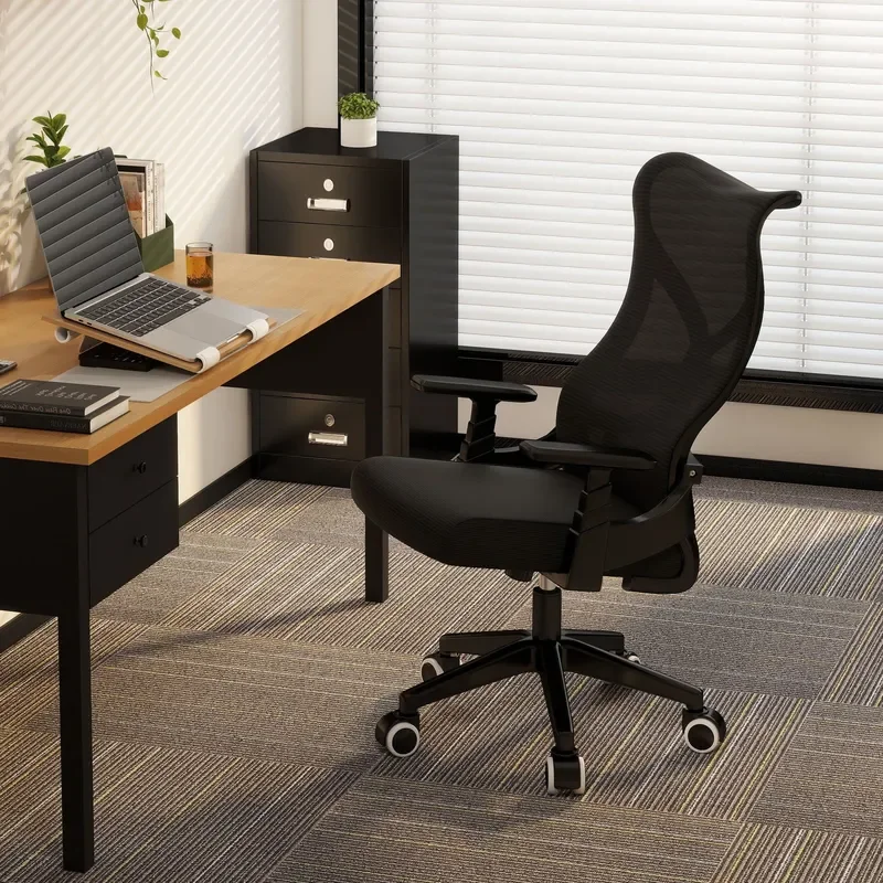Ergonomic Computer Chair Home Office Gaming Chair Comfortable Sedentary E-sports Seat for Dormitory Study with Lifting view 3