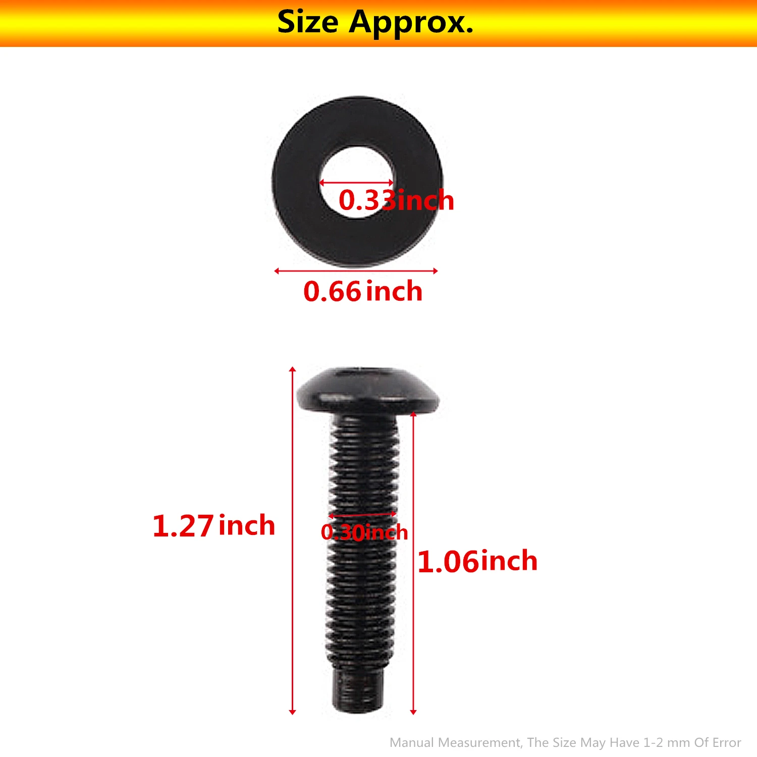 Torx Screws Bolts Roof Screws for Jeep Wrangler JK JKU 2007-2017 JL 2018 2019 2020 2021 2022 2023 2024 2/4 Doors Car Accessories