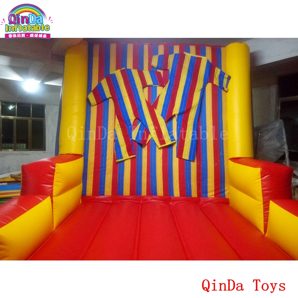 Funny Sports Games Inflatable Stick Wall With Free Suit,jumping Castle Inflatable Sticky Wall