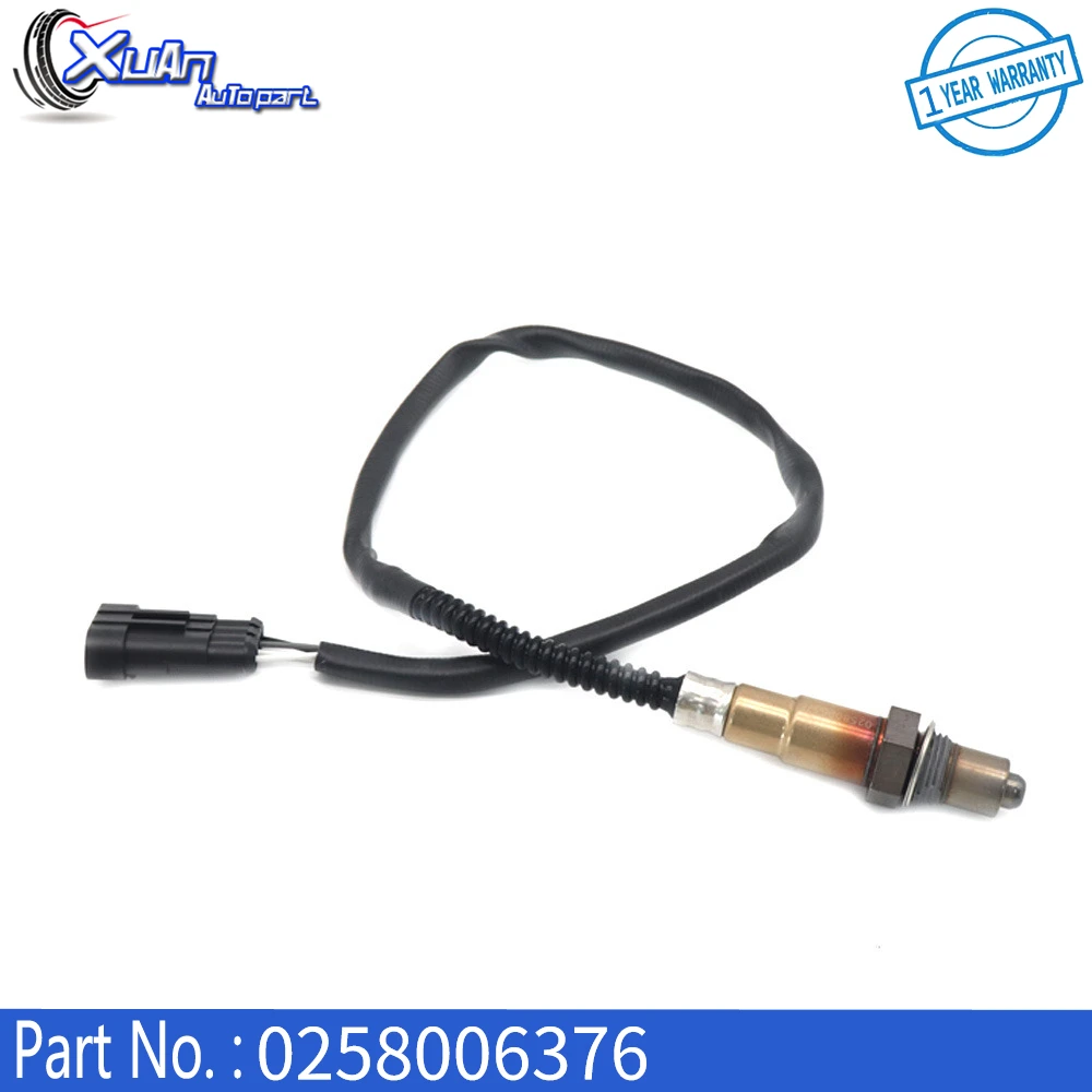 0258006376 For ALFA ROMEO 147 156 FIAT DOBLO DUCATO PALIO SIENA STILO LANCIA Air Fuel Ratio Lambda O2 Oxygen Sensor 46762182