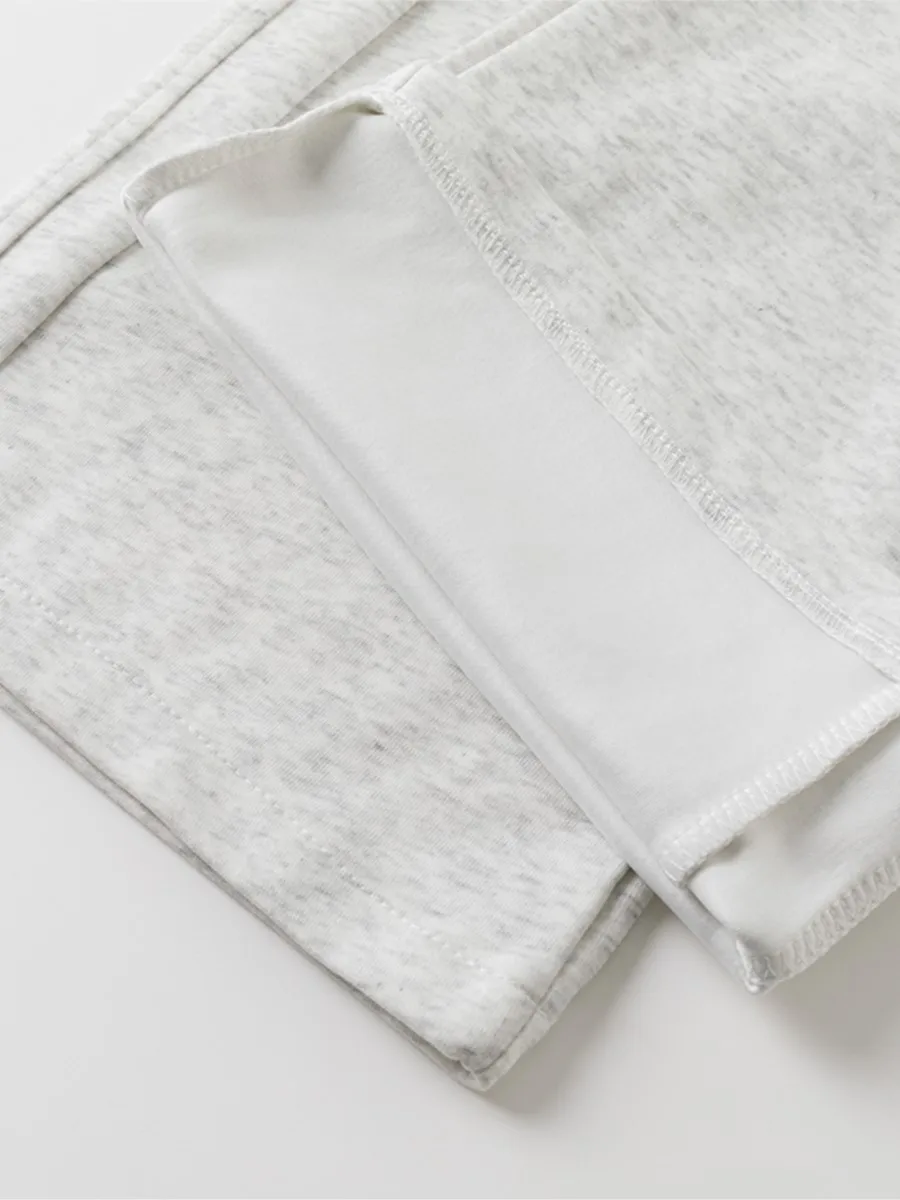 Drawstring Gray Sweatpants Women 2024 New High Waist Simple All-match Straight Trouser Winter Fashion Casual Sport Pant Femme