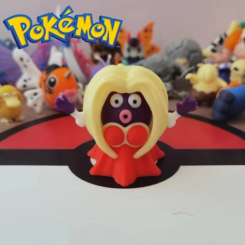 New Pocket Monsters Jynx Action Doll Scale World 1:20 Diy 3D Printed Kawaii Character Desktop Model Children's Cute Toy Gift