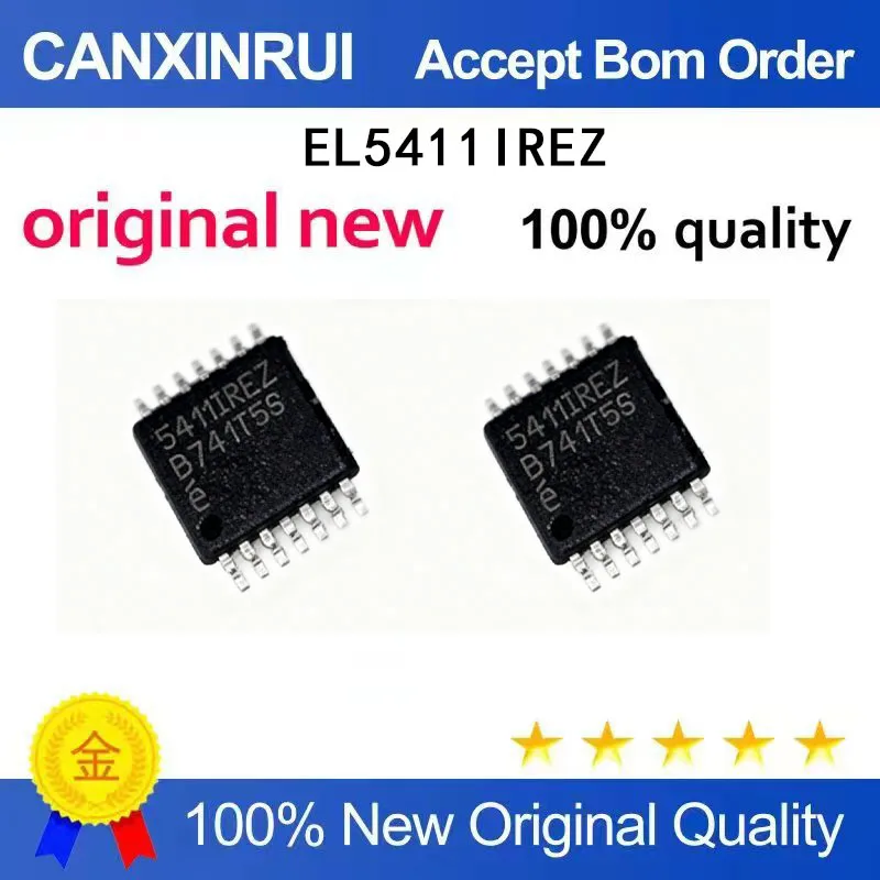 

(5-100 Pieces) New EL5411IREZ 5411IREZ TSSOP-14 LCD screen chip IC in stock