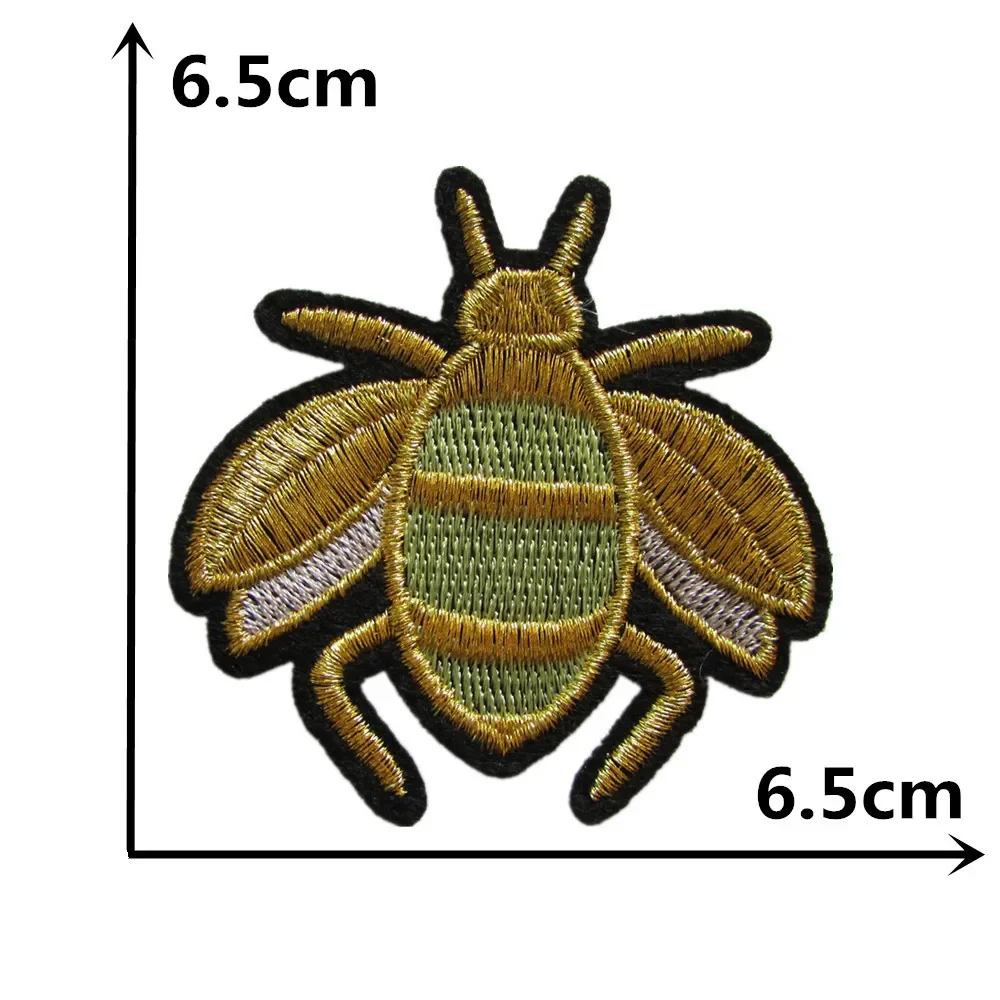 Hot-melt adhesive ironing animal insect pattern embroidery wholesale sales 10 pieces of sewing decorative clothing patches