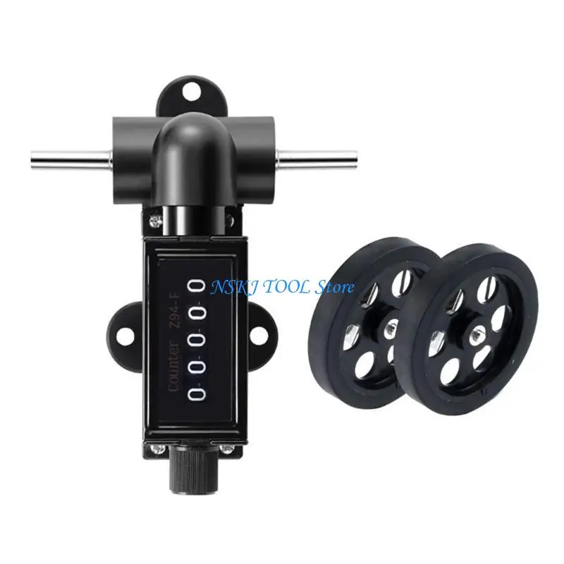 

L8RC Metal Shell Rolling Wheel Mechanical Measurement Meter Roller Type Meter
