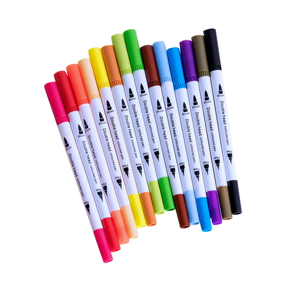 

24 Pcs Watercolor Pen Stationery Watermark School Office Supply Art Marker Student