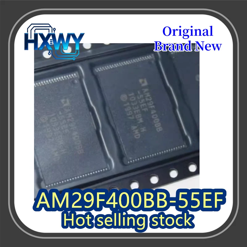 

(3/30 pieces) AM29F400BB-55EF AM29F400 TSOP-48 packaged automotive memory chip brand new and original.
