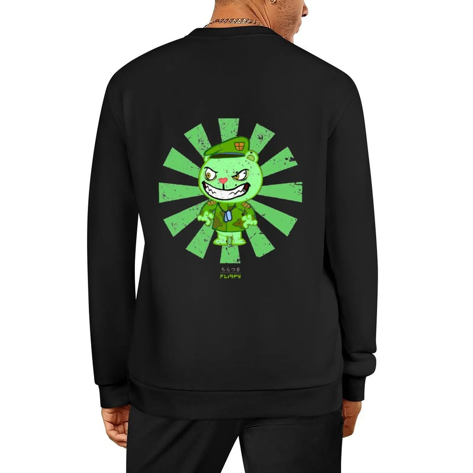 

Happy Tree Friends Pullover autumn new products japanese style anime clothing mens designer clothes hooded sweatshirt for men