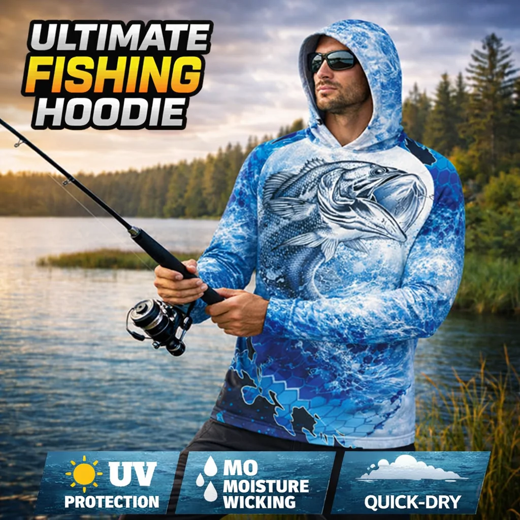 Fishing Long Sleeve Tshirt Hun - Outdoor Hunting Prints review and price