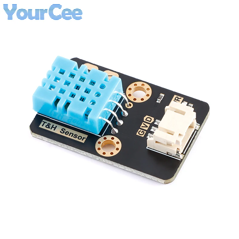 Modulo sensore di temperatura e umidità DHT11 3.3/5V comunicazione Bus singolo interfaccia PH2.0-3pin per Arduino STM32 ESP32