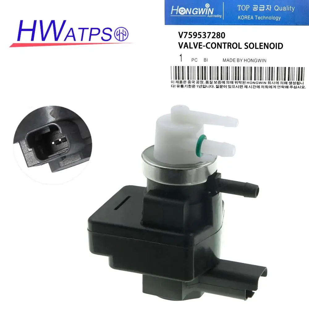 

V759537280 Vaccum Turbo Boost Pressure Converter Solenoid Valve For Peugeot 207CC 308CC 3008 4008 RCZ 1.6T Citroen DS5 C4L C5 C6