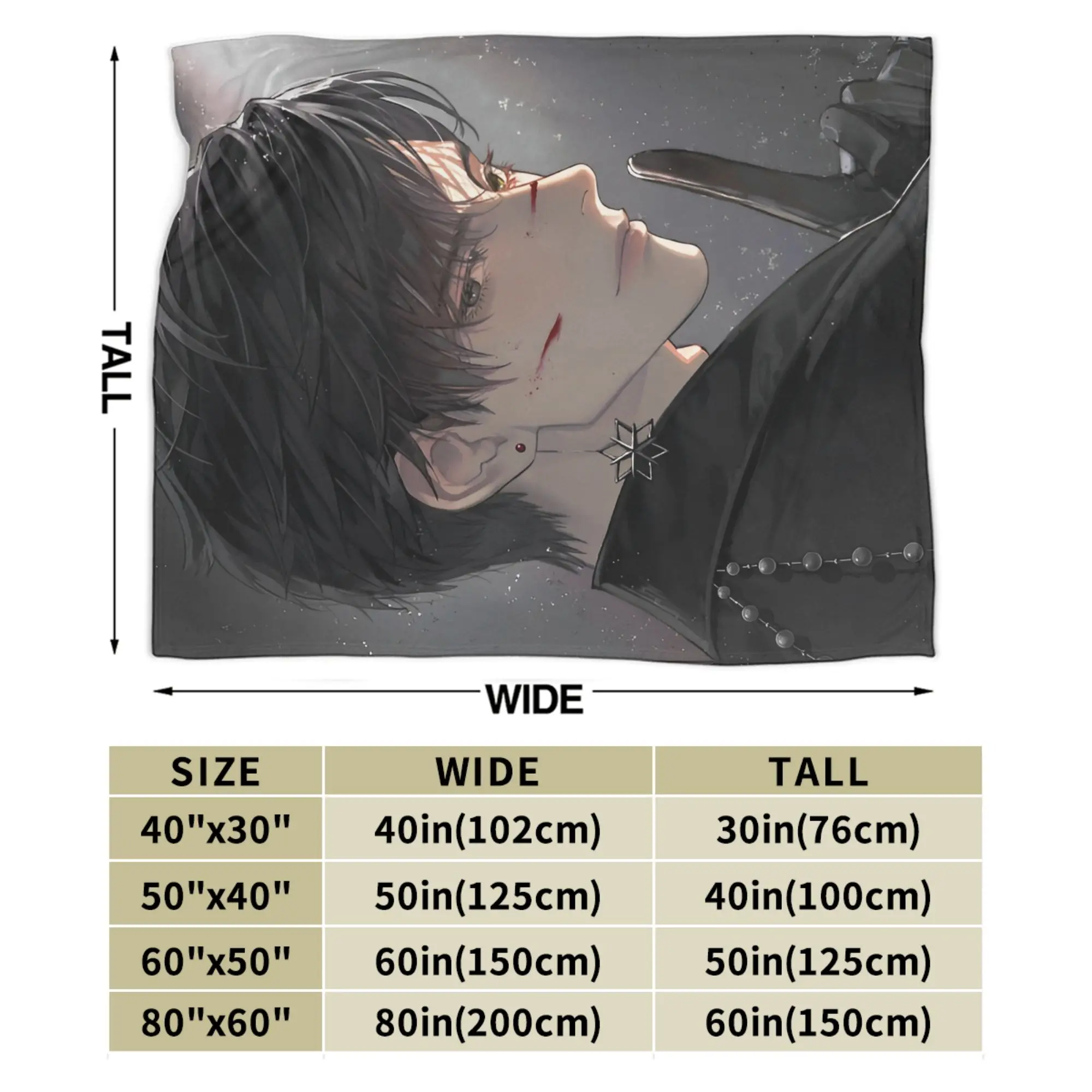 Love and Deepspace Game Print Blanket For Men Women Super Soft Warm  Throw Blankets for Sofa 50x60 Inches Multi-size