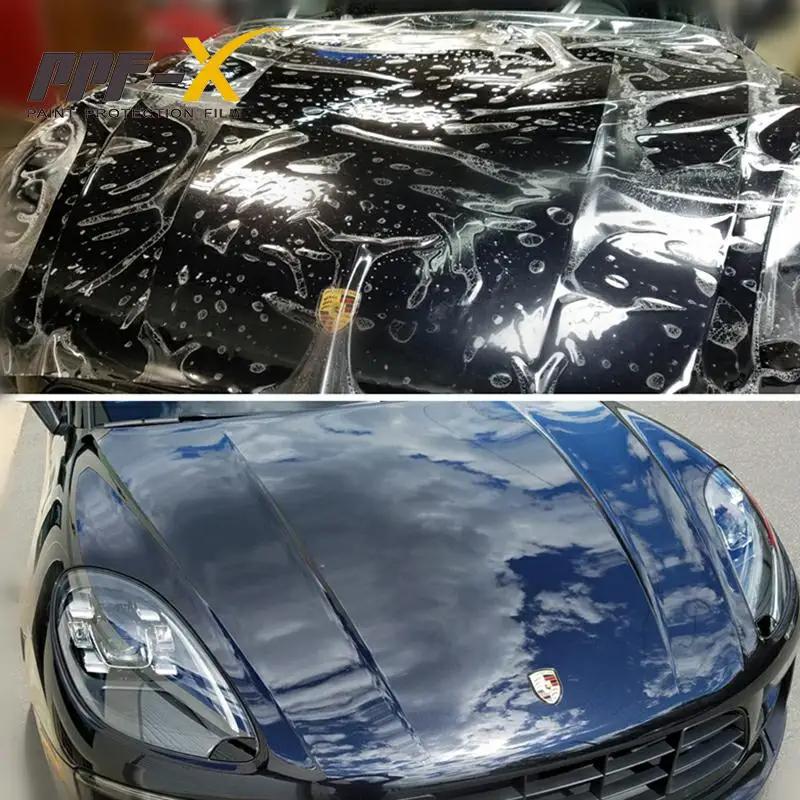 7.5mil TPU 페인트 보호 필름 1.52x15M 롤 항황변 PPF 자동차 필름 보호 커버