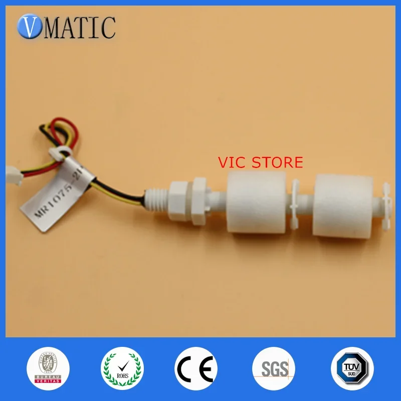 Free Shipping Plastic Type Sensor Water Tank Level Float Switch VC1075-2P