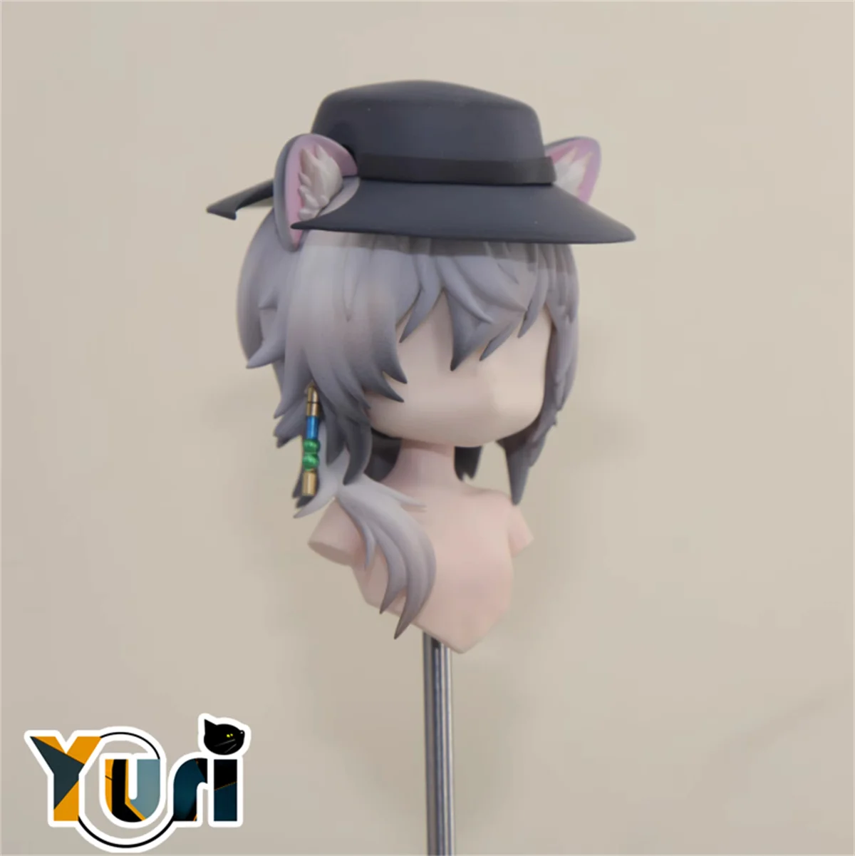 

Yuri GRAY RAVEN PUNISHING SilverAsh Handmade OB11 OB22 Hair Wig Game Cosplay Props Gift Anime Original Cute