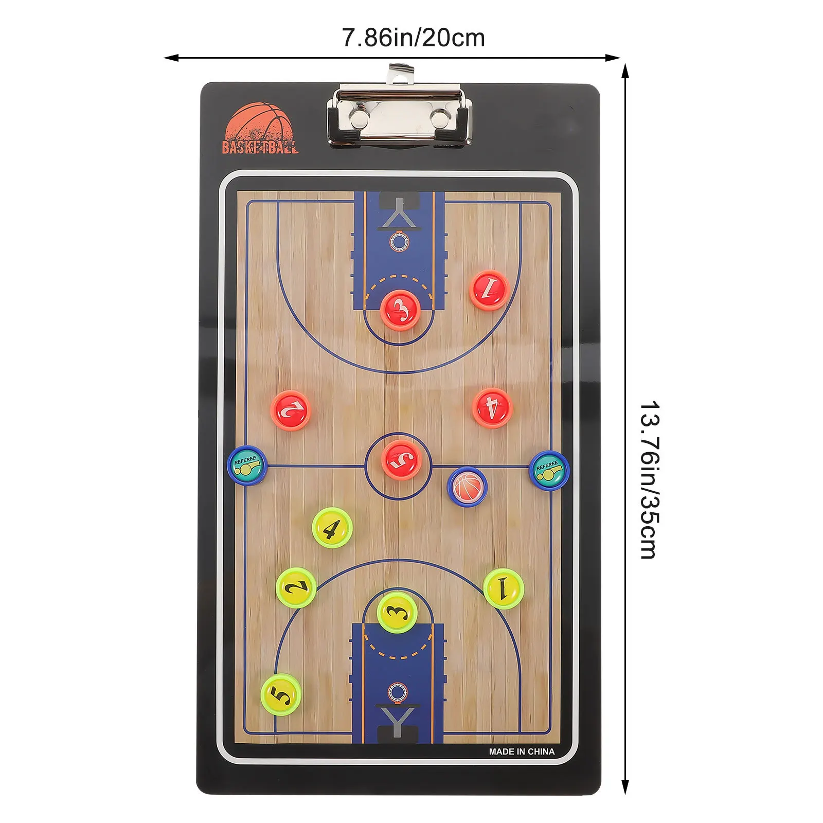 Tablica do treningu koszykówki wielokrotnego użytku, pół-podzielnik koszykarski, tablica suchościeralna do treningu koszykówki