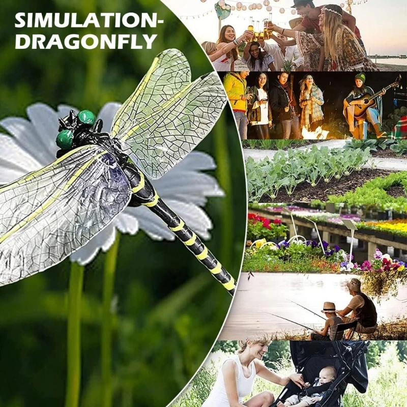 Simulación libre-libélula repelente insectos herramientas para adultos prevención repelentes libre