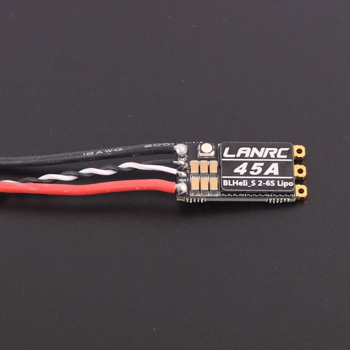 GTS BLHeli S 2-6S Lipo 45A Brushless ESC Built-in Programmable RGB LED D-Shot 150/300/600 ONESHOT125 for RC FPV Drone Parts