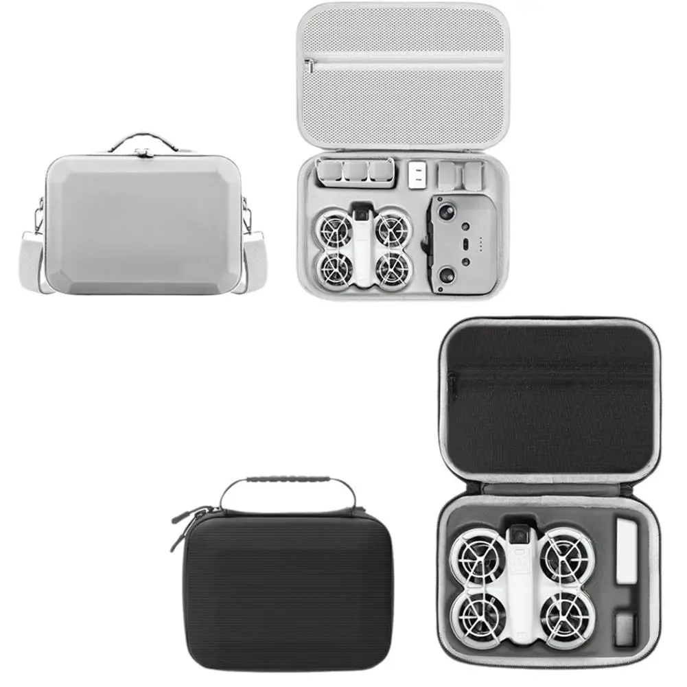 For DJI NEO Drone Storage Bag Waterproof PU Portable Safety Explosion-proof Anti-fall Handheld Flying Camera Box Set Accessories