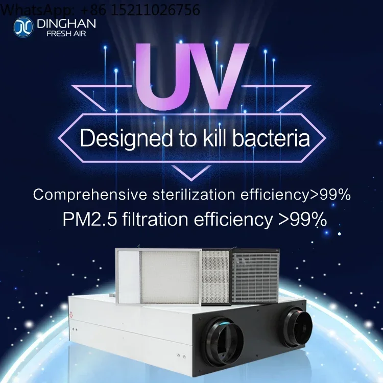 Hvac Systems Part VMC Air Erv/hrv Heat Recovery Ventilation System