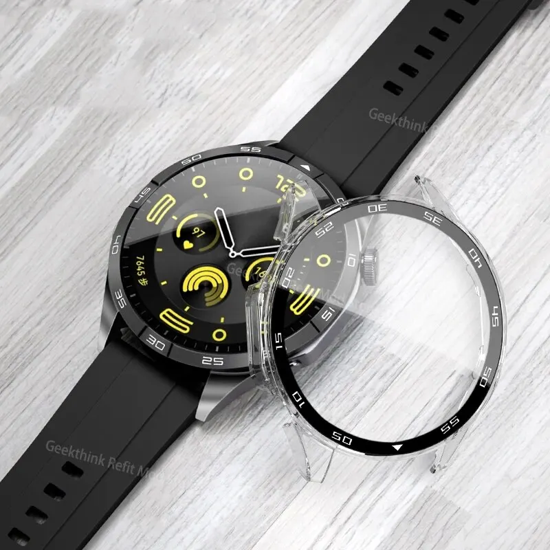 PC Case Glass for Huawei Watch GT 4 46mm 41mm / GT4 46 41 mm Smart Watch Accessories Full Cover Protective Hard Cases image 3