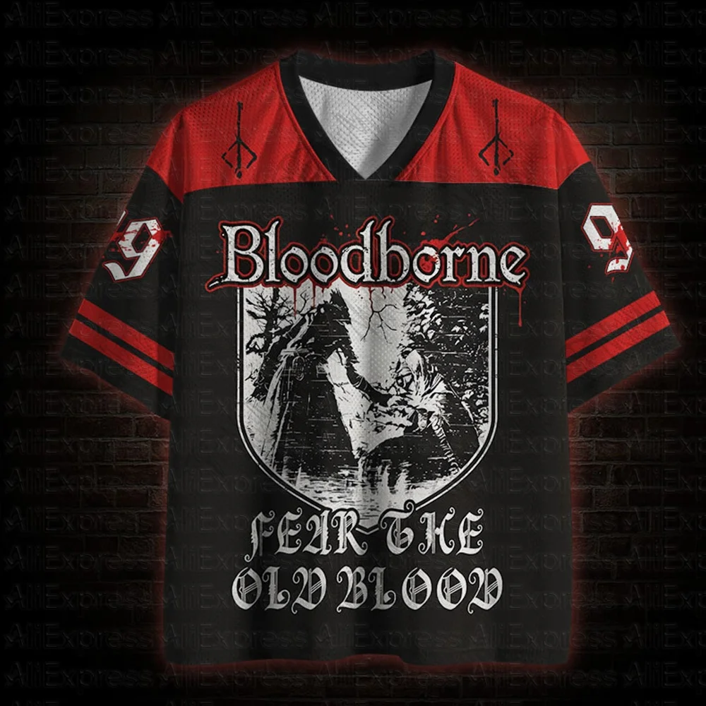 2026 New Movie Sports Fashion Adult and Children's Short Sleeve V-neck Street Eye Clothing Gothic Style Horror Fans Gift