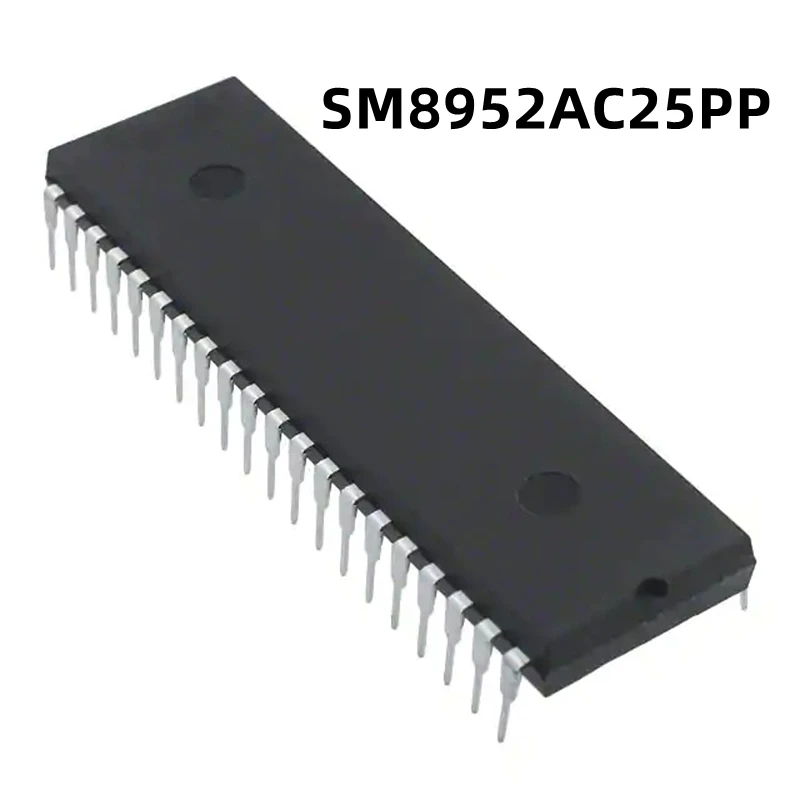 

Микроконтроллер SM8952AC25PP, микроконтроллер постоянного тока SM8952AC25P DIP40, чип с интегральной схемой, 1 шт.